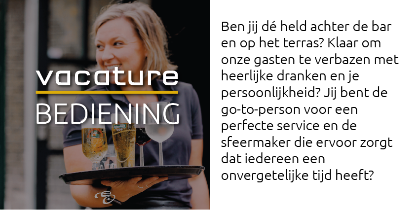 Vacature Bediening