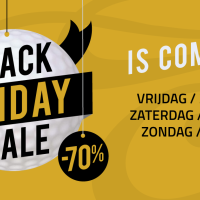 Black friday sale, u komt toch ook?