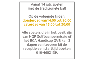 Spelen met de traditionele bal